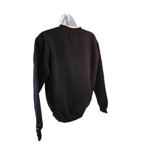 Vintage King Universal Black Sweatshirt Womens Medium Cardinal Bird Print - Picture 2 of 5